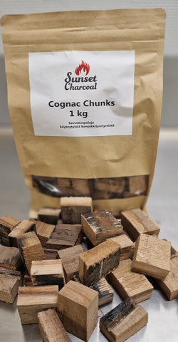 Cognac Chunks - Savustuspalat Konjakki 1kg