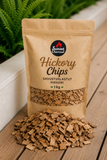 Uutuus – Hickory Chips - Savustuslastut Hickory 1 kg